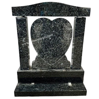 چھتری دل کے قبرستان کے ساتھ شکل میں ہے