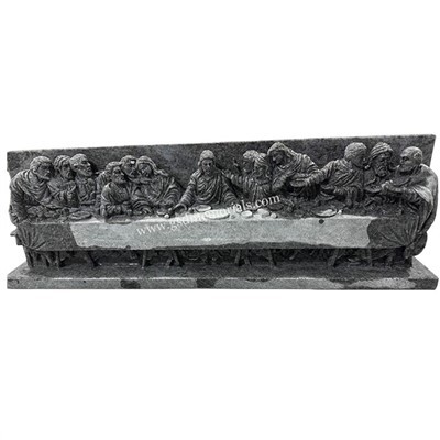 آخری رات کے کھانے کا مجسمہ کھدی ہوئی